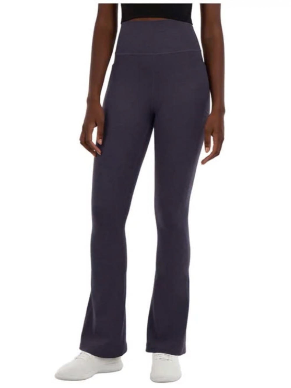 Kirkland Signature Ladies Brushed Mini Flare Purple Pant XS